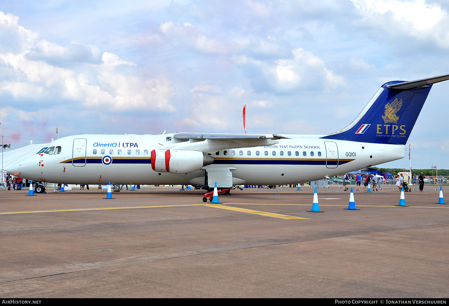 Aircraft Photo of QQ101 | BAE Systems Avro 146-RJ100 | UK - Air Force | AirHistory.net #273185