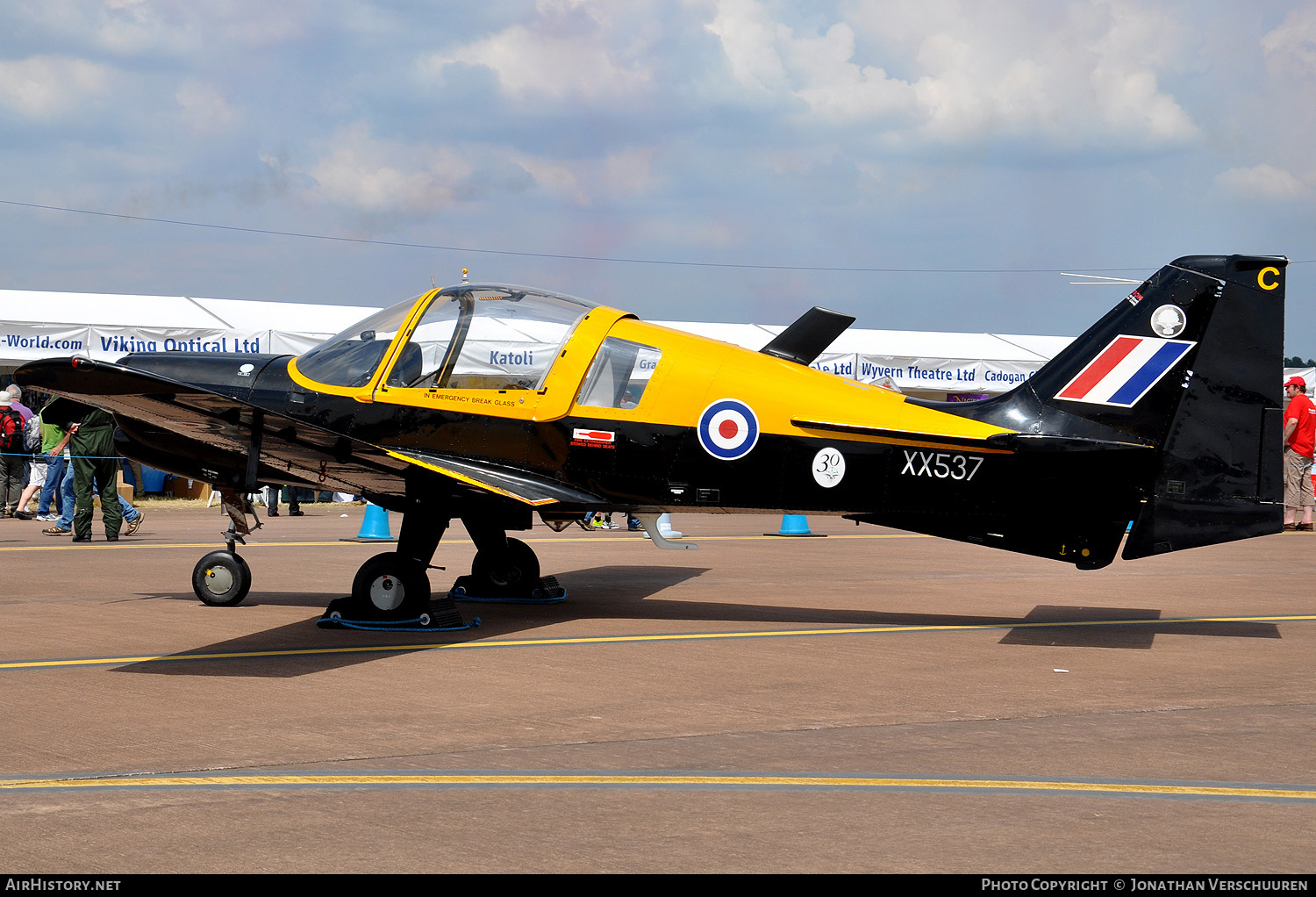 Aircraft Photo of G-CBCB / XX537 | Scottish Aviation Bulldog 120/121 | UK - Air Force | AirHistory.net #273197