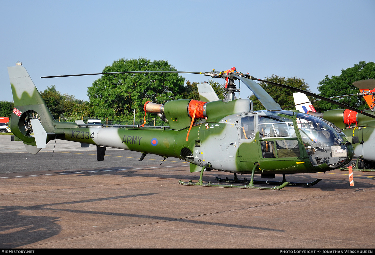 Aircraft Photo of XZ334 | Aerospatiale SA-341B Gazelle AH1 | UK - Army | AirHistory.net #273199