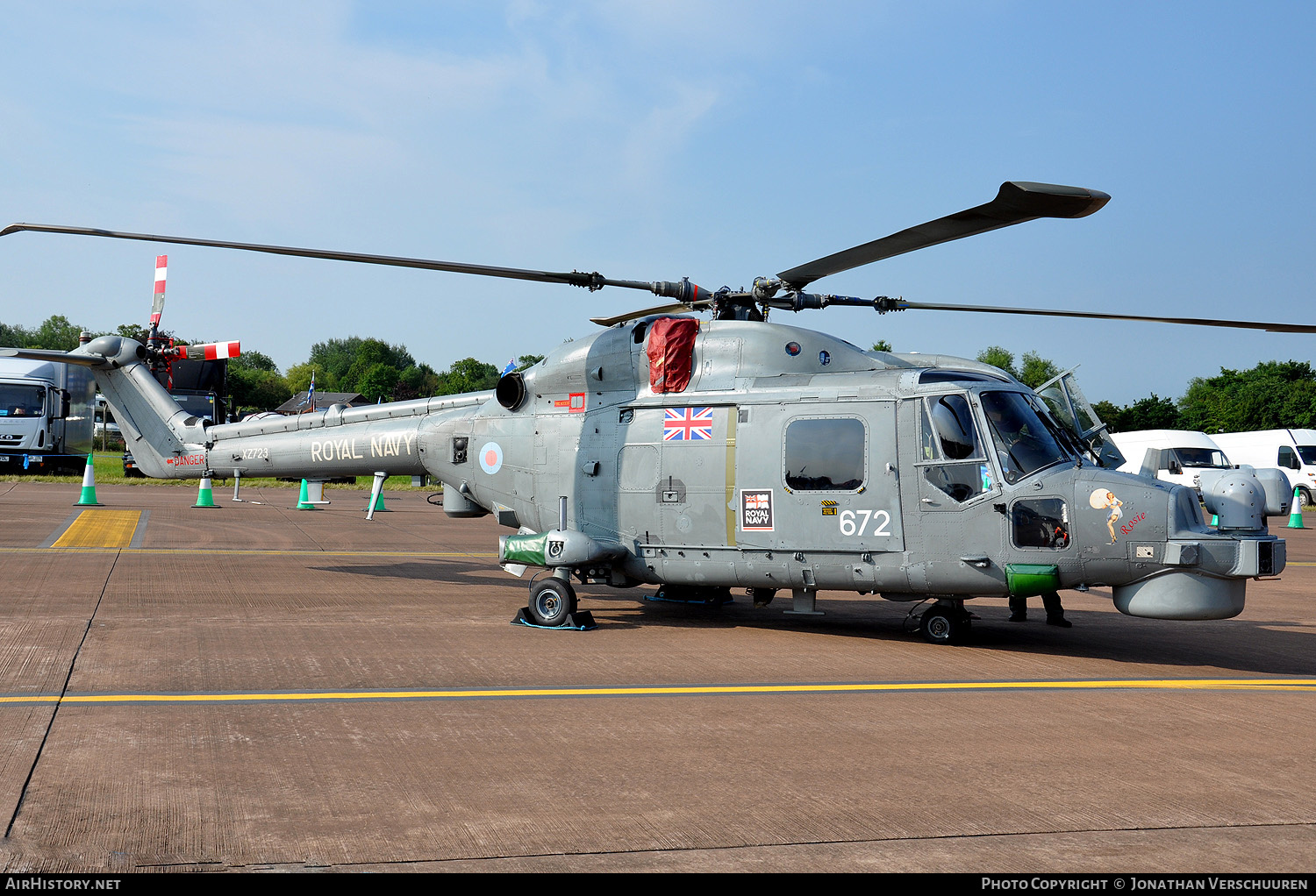 Aircraft Photo of XZ723 | Westland WG-13 Lynx HMA8SRU | UK - Navy | AirHistory.net #273200