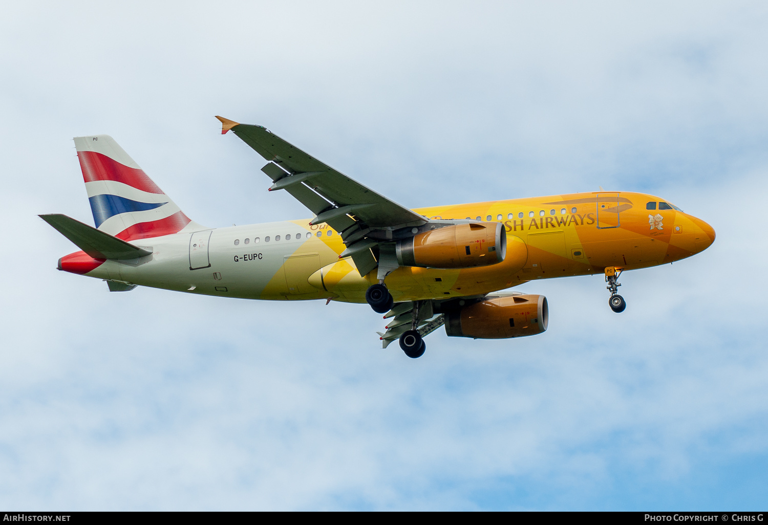 Aircraft Photo of G-EUPC | Airbus A319-131 | British Airways | AirHistory.net #273204