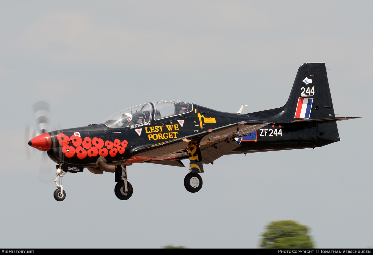 Aircraft Photo of ZF244 | Short S-312 Tucano T1 | UK - Air Force | AirHistory.net #273205