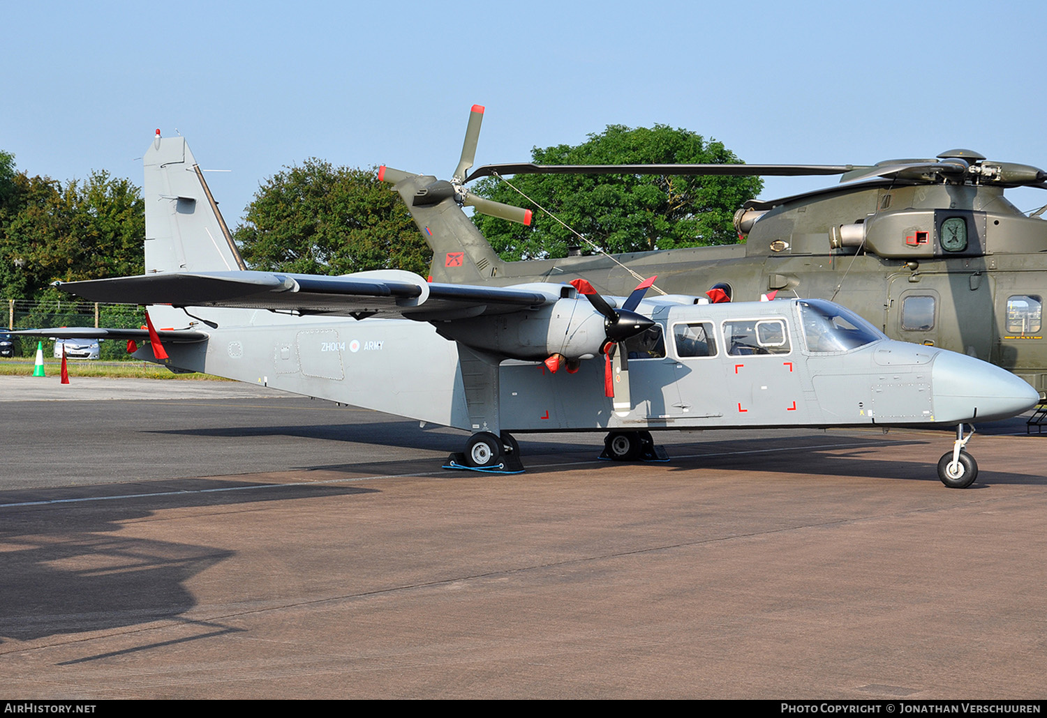 Aircraft Photo of ZH004 | Britten-Norman BN-2T-4S Defender T3 | UK - Army | AirHistory.net #273206