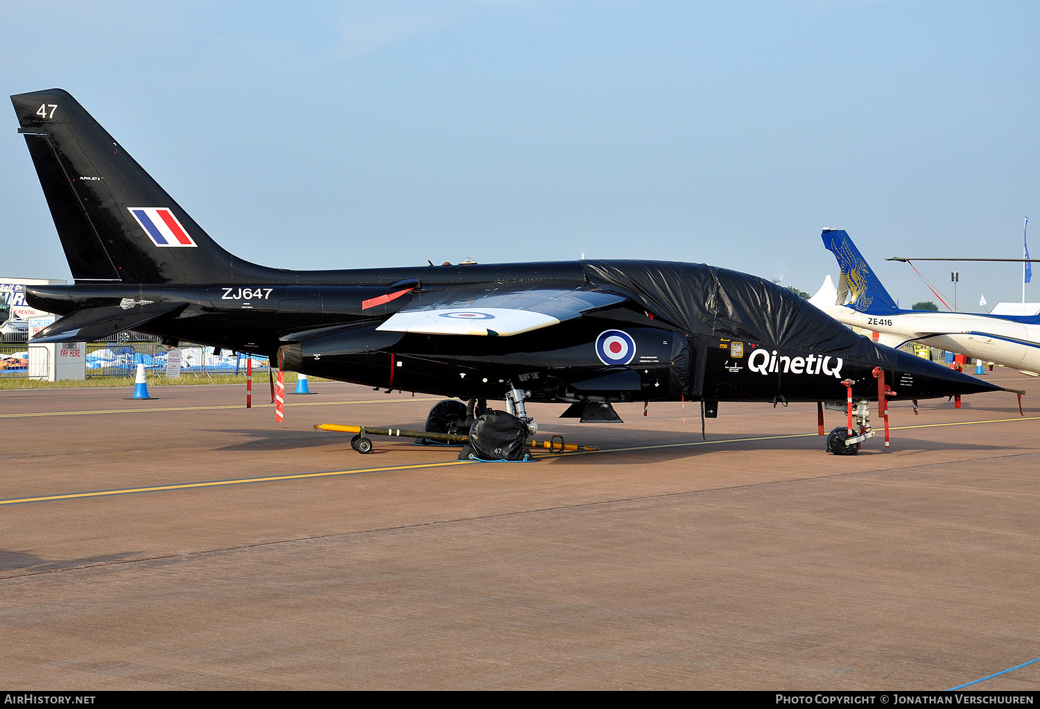 Aircraft Photo of ZJ647 | Dassault-Dornier Alpha Jet A | UK - Air Force | AirHistory.net #273212