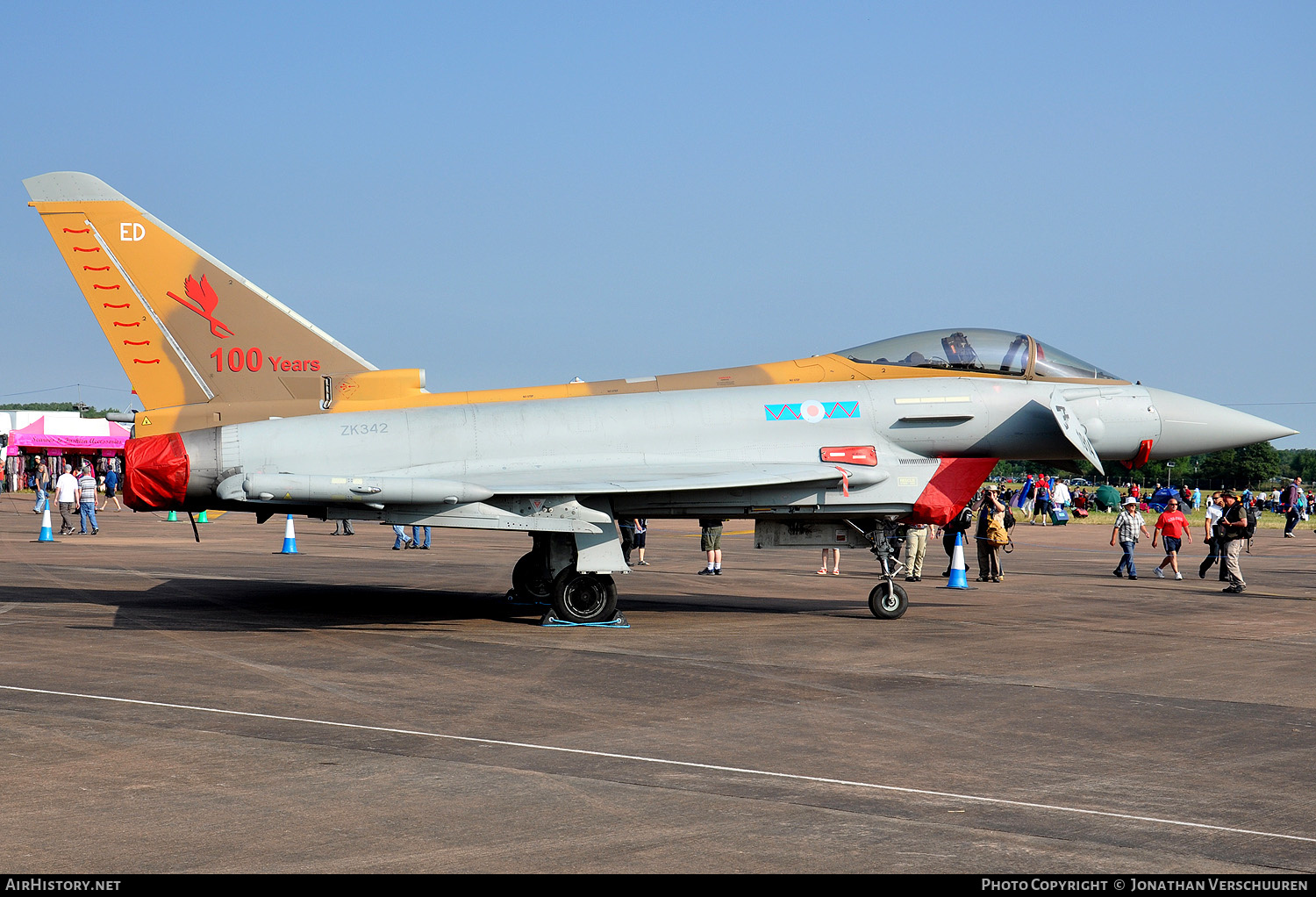 Aircraft Photo of ZK342 | Eurofighter EF-2000 Typhoon FGR4 | UK - Air Force | AirHistory.net #273221