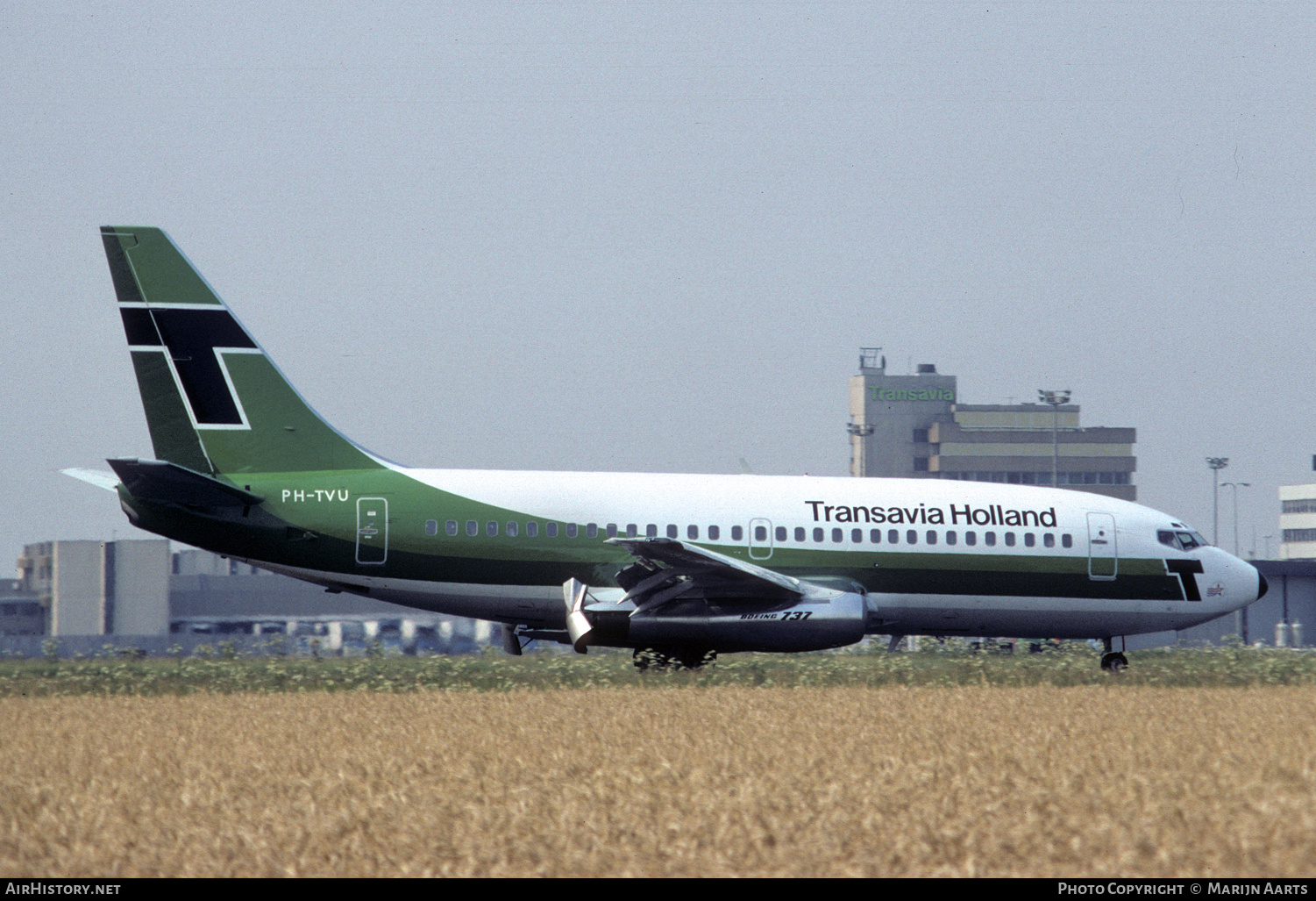 Aircraft Photo of PH-TVU | Boeing 737-2K2/Adv | Transavia Holland | AirHistory.net #273225