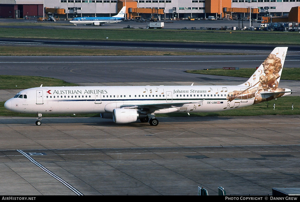 Aircraft Photo of OE-LBB | Airbus A321-111 | Austrian Airlines | AirHistory.net #273227