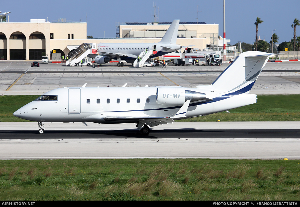 Aircraft Photo of OY-INV | Bombardier Challenger 604 (CL-600-2B16) | AirHistory.net #273241