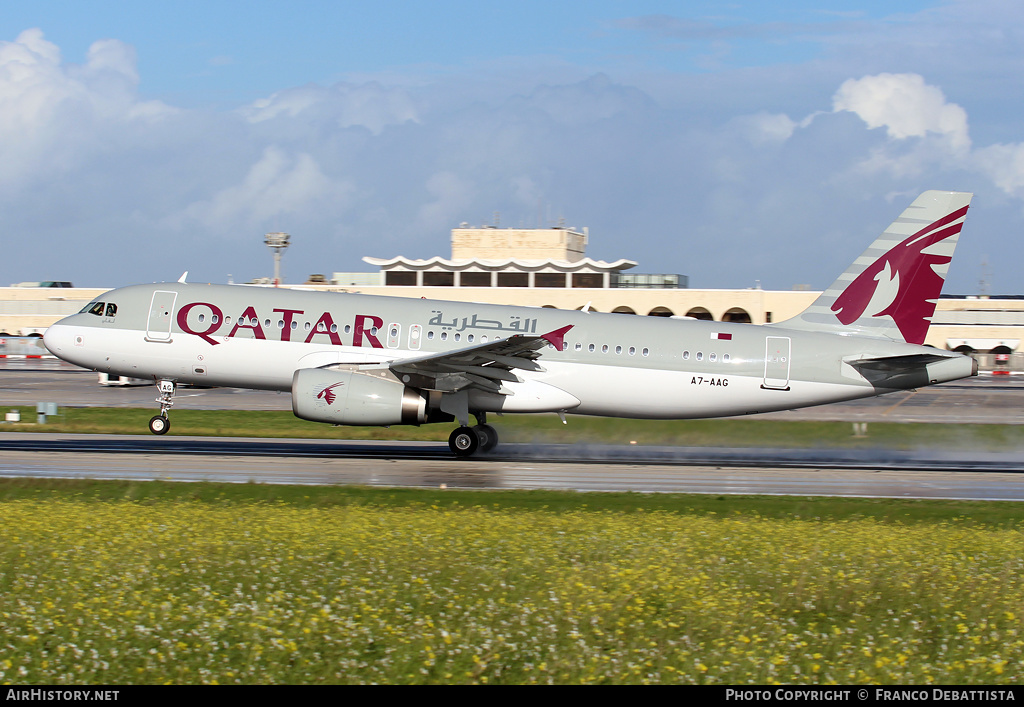 Aircraft Photo of A7-AAG | Airbus A320-232 | Qatar Airways | AirHistory.net #273247