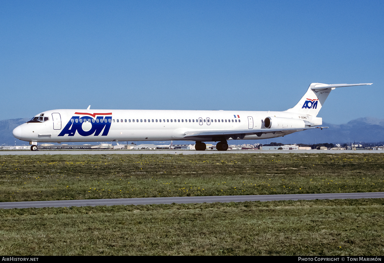 Aircraft Photo of F-GGMC | McDonnell Douglas MD-83 (DC-9-83) | AOM French Airlines | AirHistory.net #273255