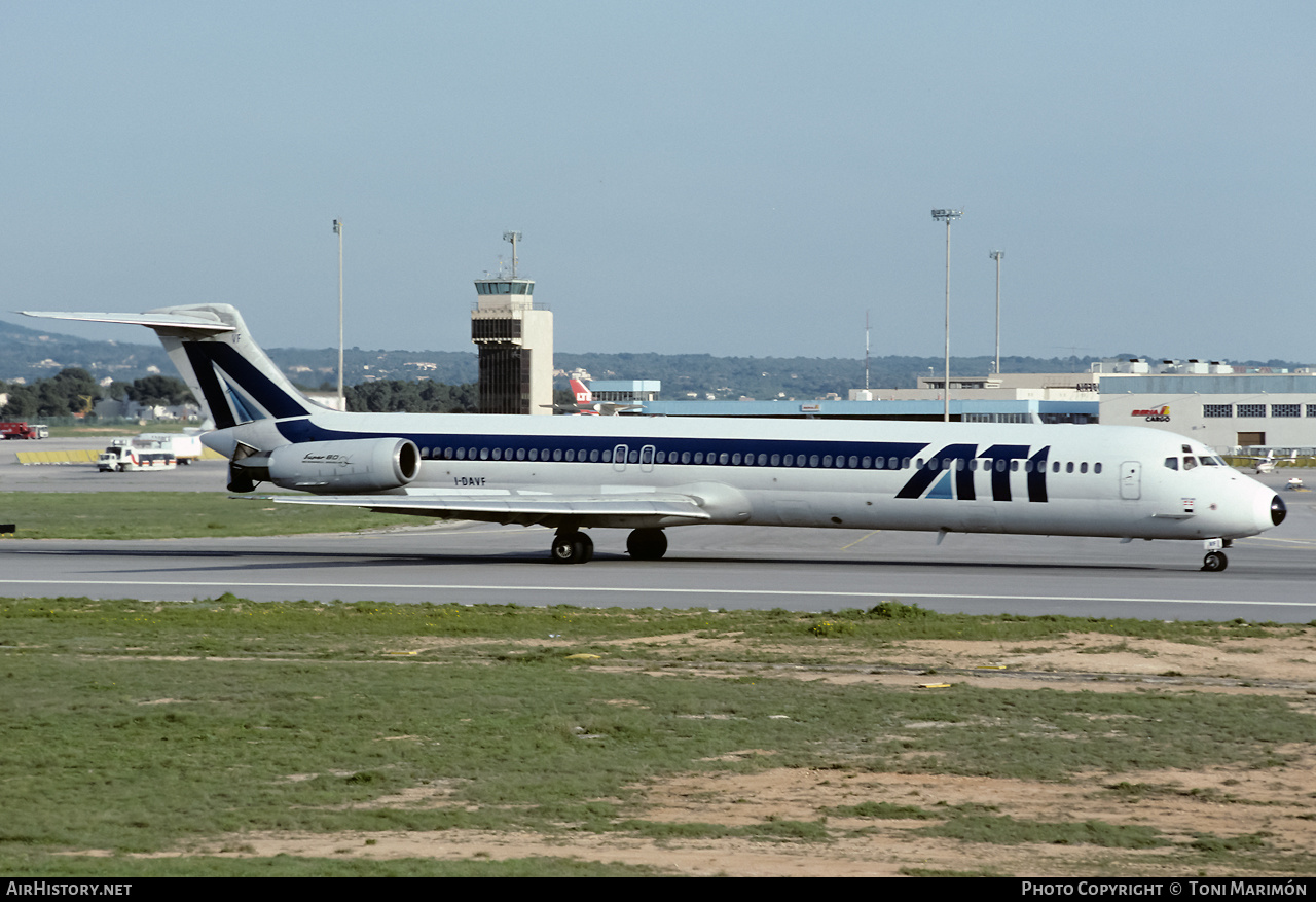 Aircraft Photo of I-DAVF | McDonnell Douglas MD-82 (DC-9-82) | ATI - Aero Trasporti Italiani | AirHistory.net #273257