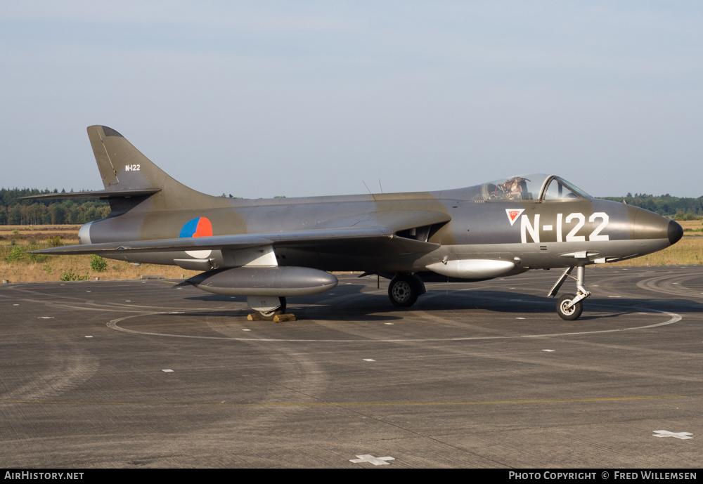 Aircraft Photo of N-122 | Hawker Hunter F4 | Netherlands - Air Force | AirHistory.net #273268
