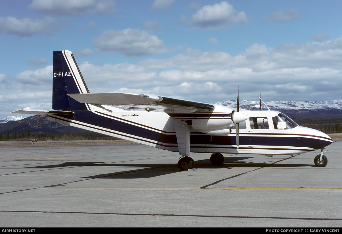 Aircraft Photo of C-FIAZ | Britten-Norman BN-2A-26 Islander | Resource Air | AirHistory.net #273270