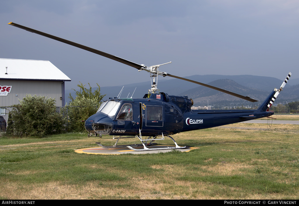 Aircraft Photo of C-FADV | Bell 204B | Eclipse Helicopters | AirHistory.net #273271