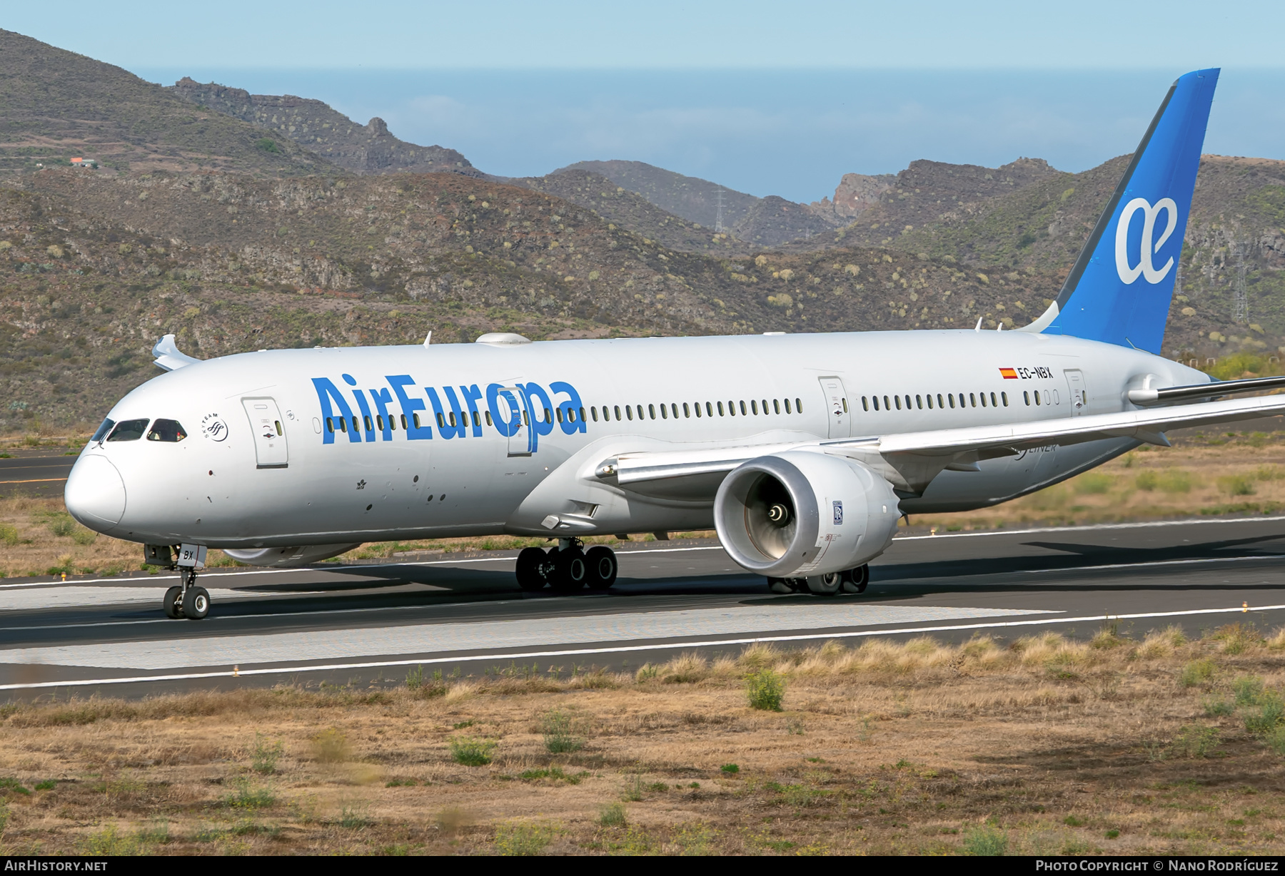 Aircraft Photo of EC-NBX | Boeing 787-9 Dreamliner | Air Europa | AirHistory.net #273275