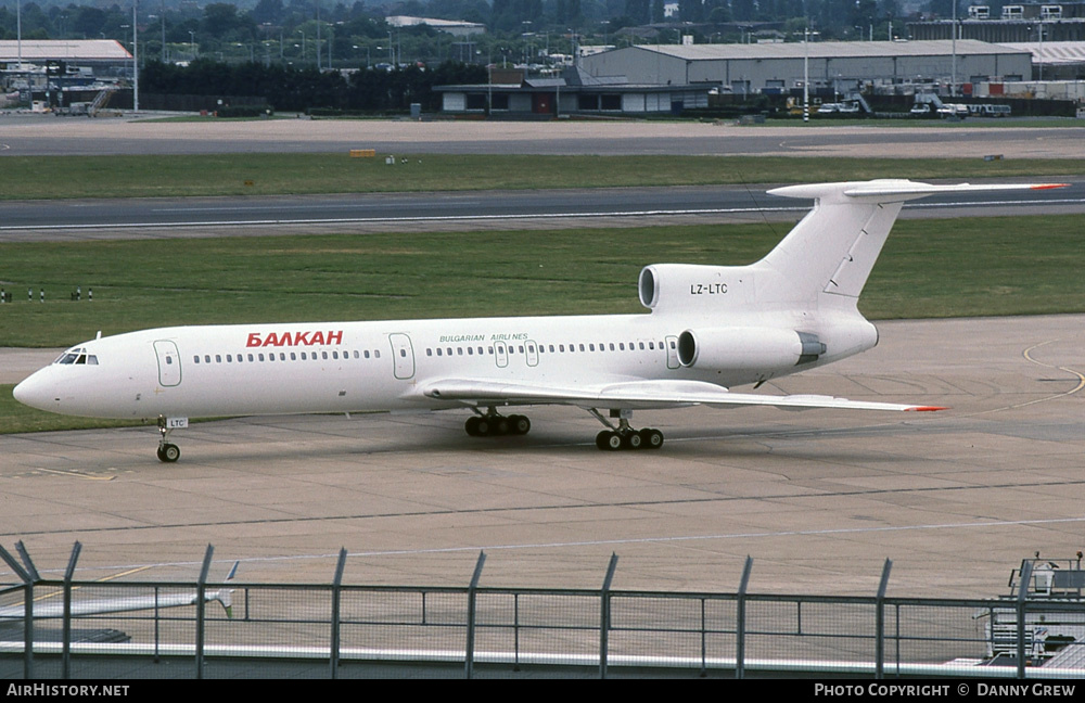 Aircraft Photo of LZ-LTC | Tupolev Tu-154M | Balkan - Bulgarian Airlines | AirHistory.net #273288