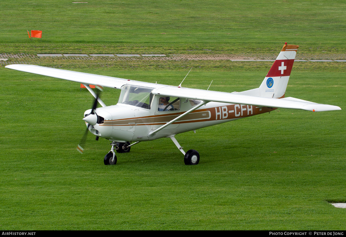 Aircraft Photo of HB-CFH | Reims F152 II | FGZO - Flugsportgruppe Zürcher Oberland | AirHistory.net #273303