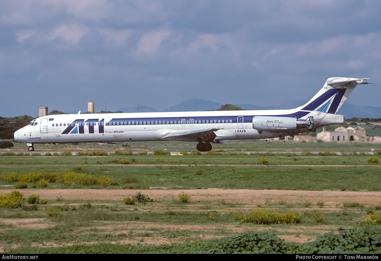 Aircraft Photo of I-DAVN | McDonnell Douglas MD-82 (DC-9-82) | ATI - Aero Trasporti Italiani | AirHistory.net #273308