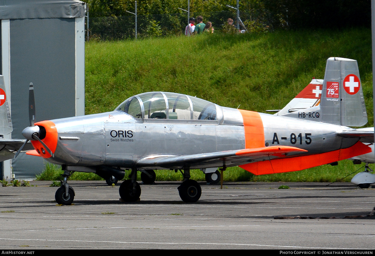Aircraft Photo of HB-RCQ / A-815 | Pilatus P-3-05 | Switzerland - Air Force | AirHistory.net #273311
