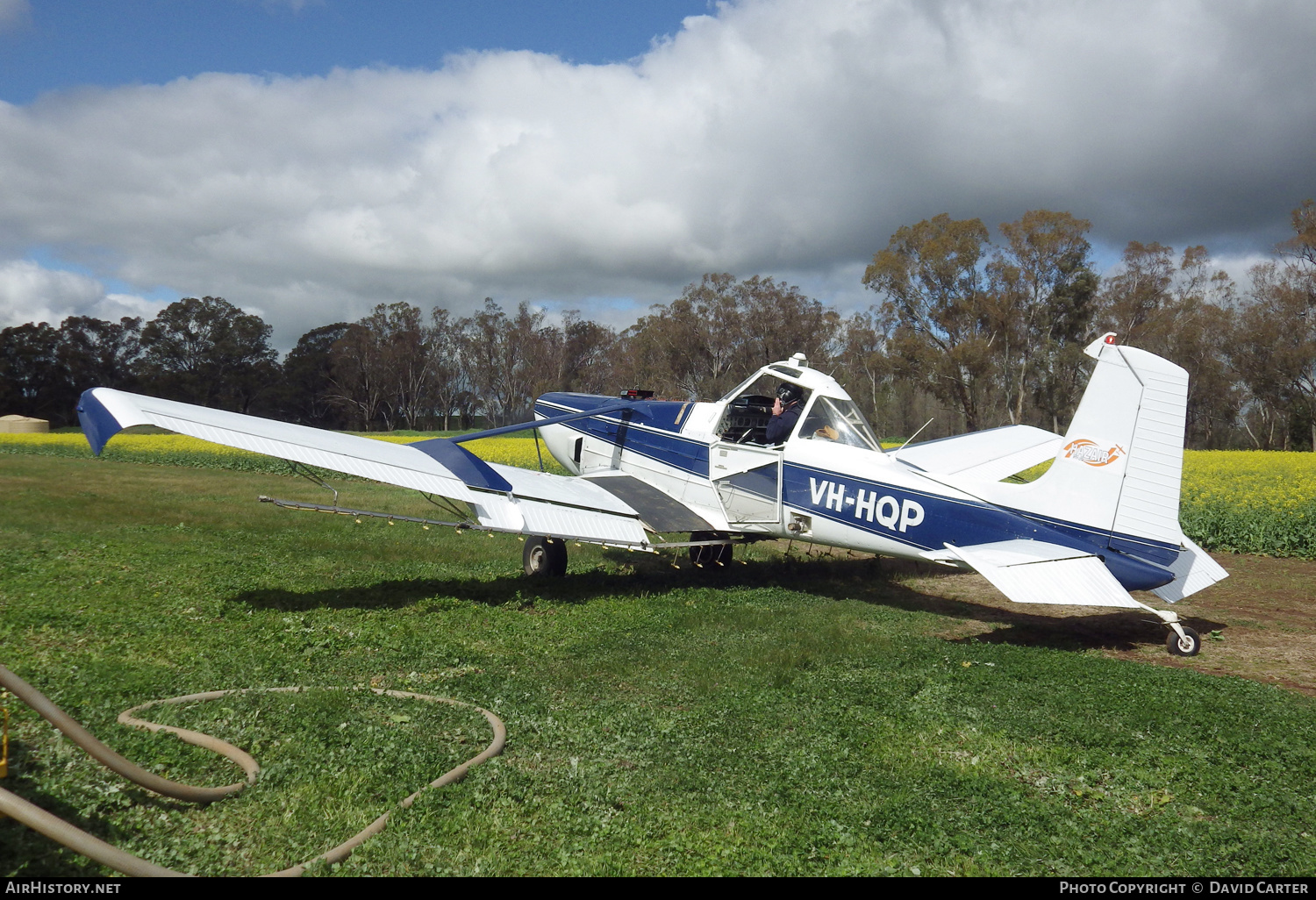 Aircraft Photo of VH-HQP | Cessna A188B/A2 AgTruck | Hazair | AirHistory.net #273313