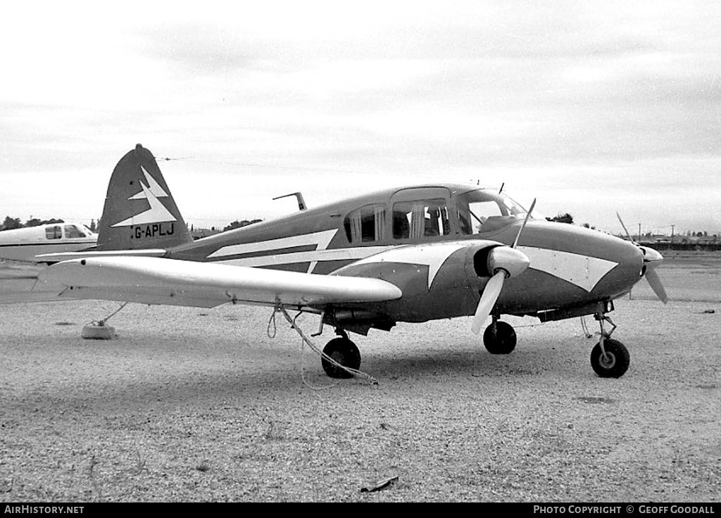 Aircraft Photo of G-APLJ | Piper PA-23-160 Apache | AirHistory.net #273318