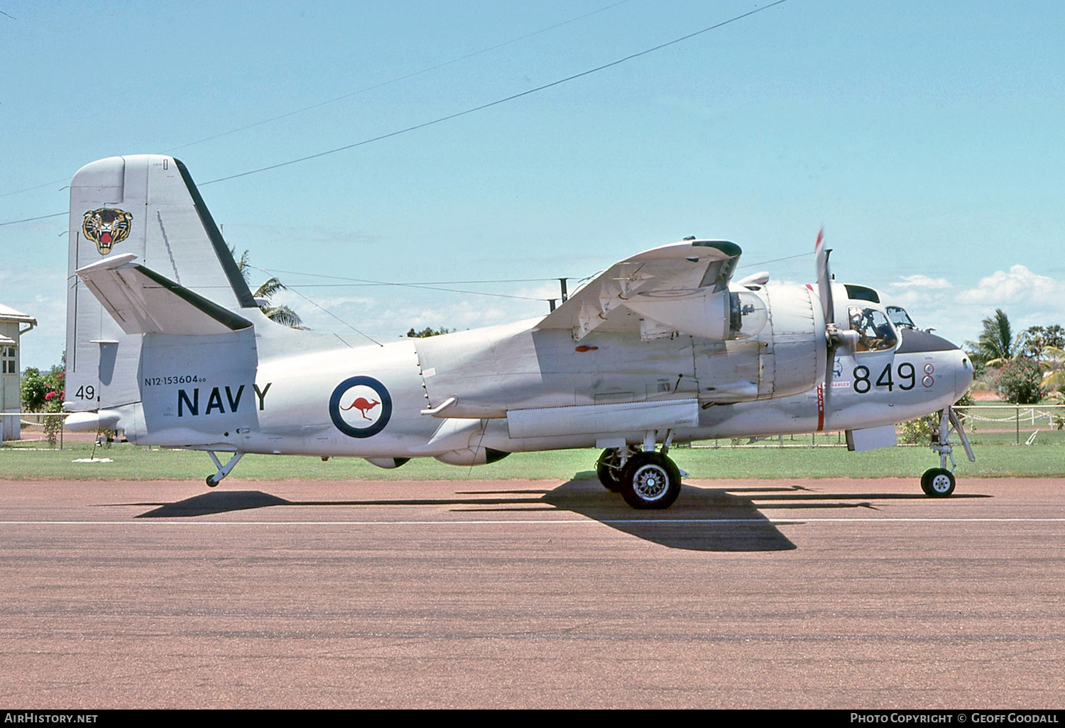 Aircraft Photo of N12-153604 | Grumman S-2E Tracker | Australia - Navy | AirHistory.net #273333