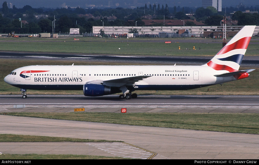 Aircraft Photo of G-BNWL | Boeing 767-336/ER | British Airways | AirHistory.net #273334