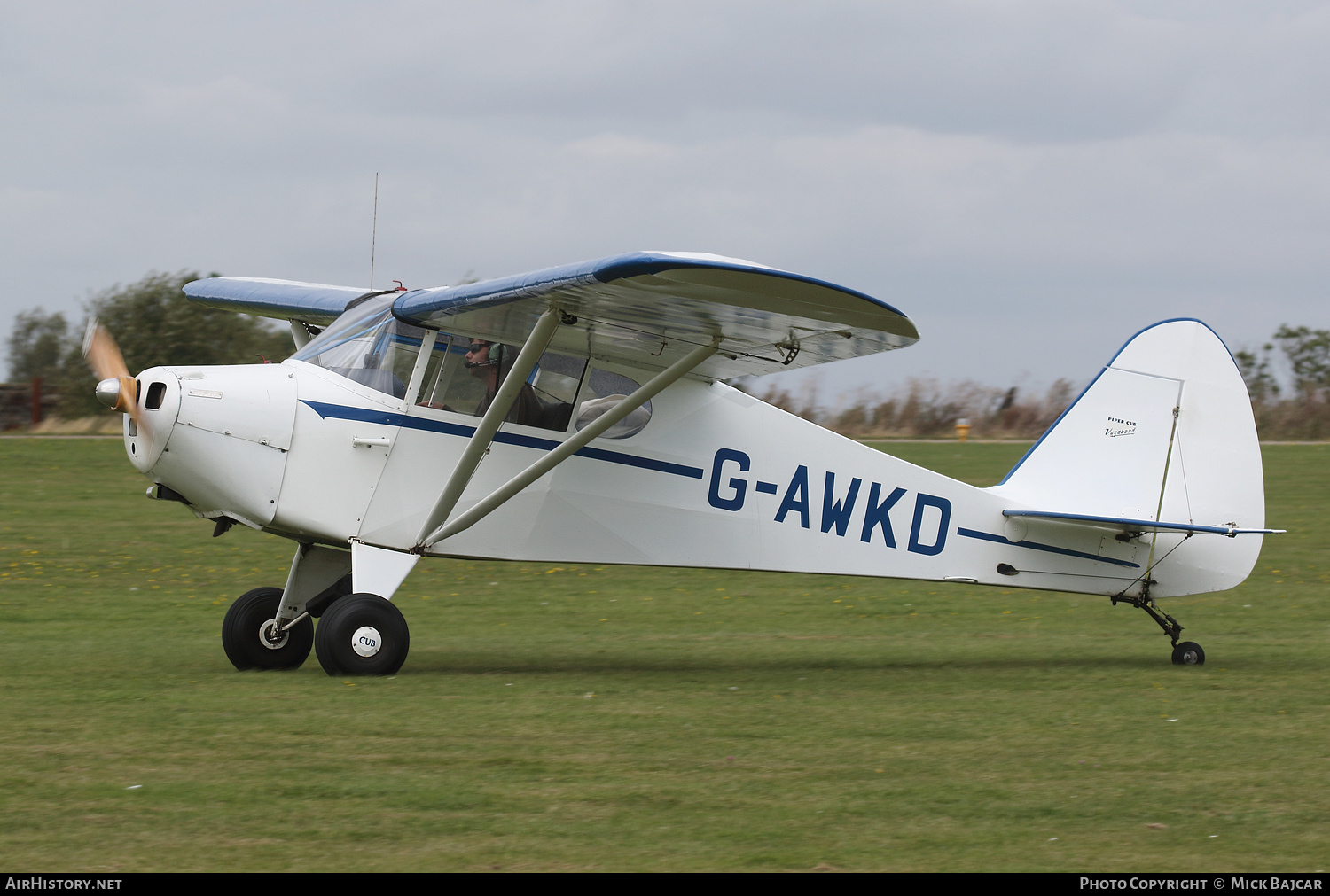 Aircraft Photo of G-AWKD | Piper PA-17 Vagabond | AirHistory.net #273338
