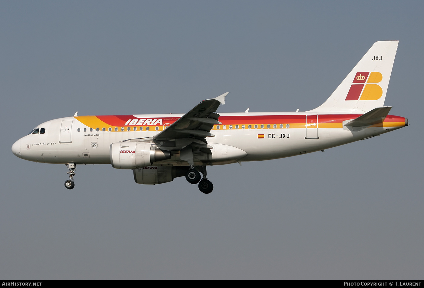 Aircraft Photo of EC-JXJ | Airbus A319-111 | Iberia | AirHistory.net #273351