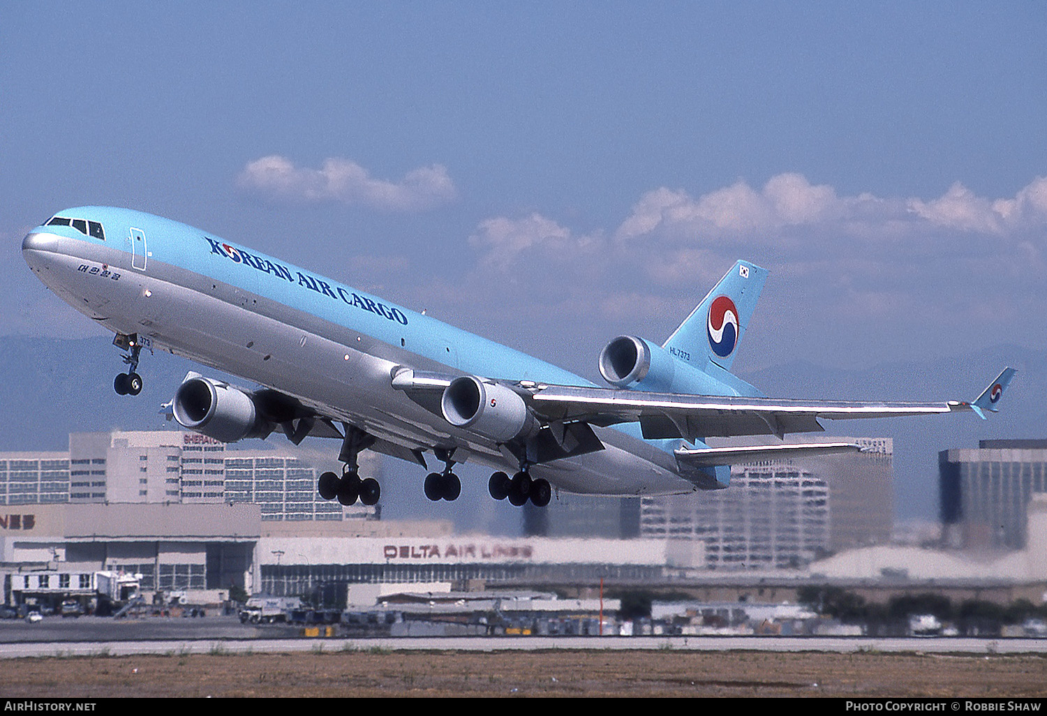 Aircraft Photo of HL7373 | McDonnell Douglas MD-11F | Korean Air Cargo | AirHistory.net #273359