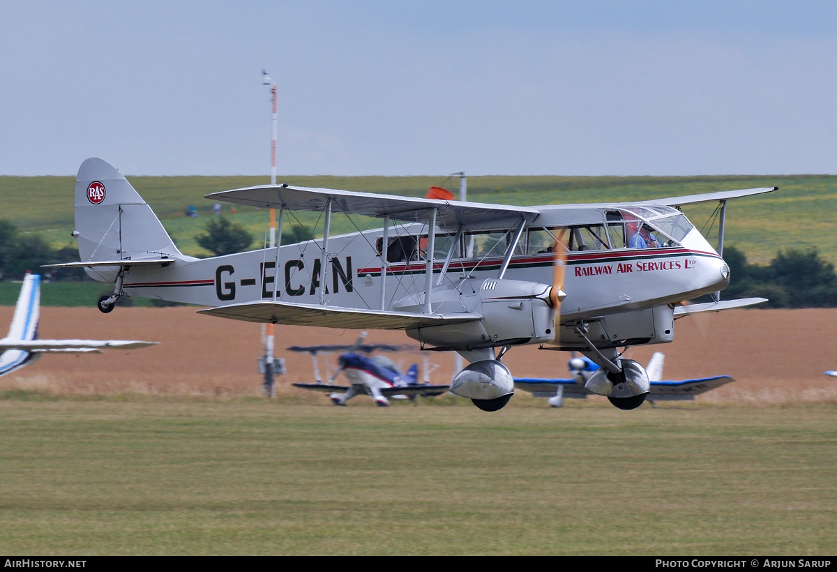 Aircraft Photo of G-ECAN | De Havilland D.H. 84A Dragon 3 | Railway Air Services | AirHistory.net #273365