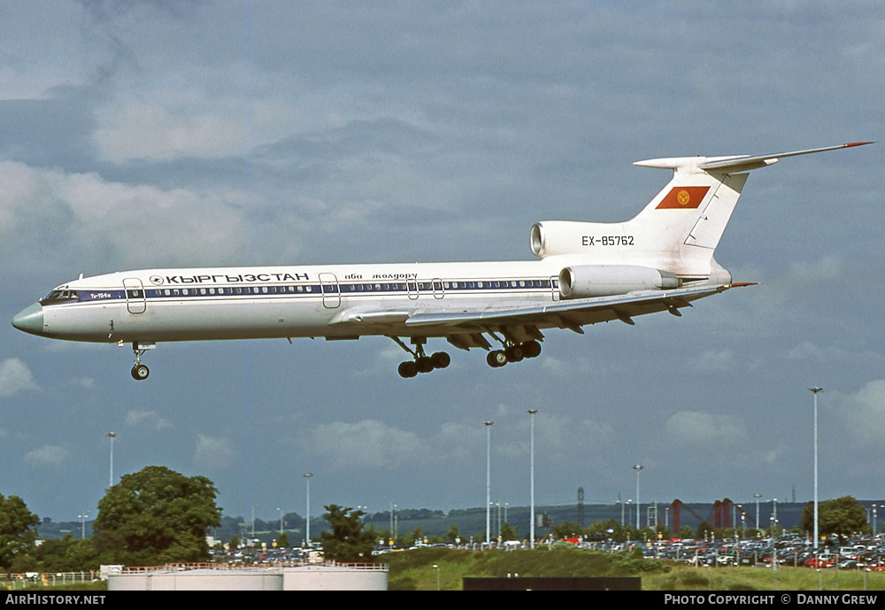 Aircraft Photo of EX-85762 | Tupolev Tu-154M | Kyrghyzstan Airlines | AirHistory.net #273369