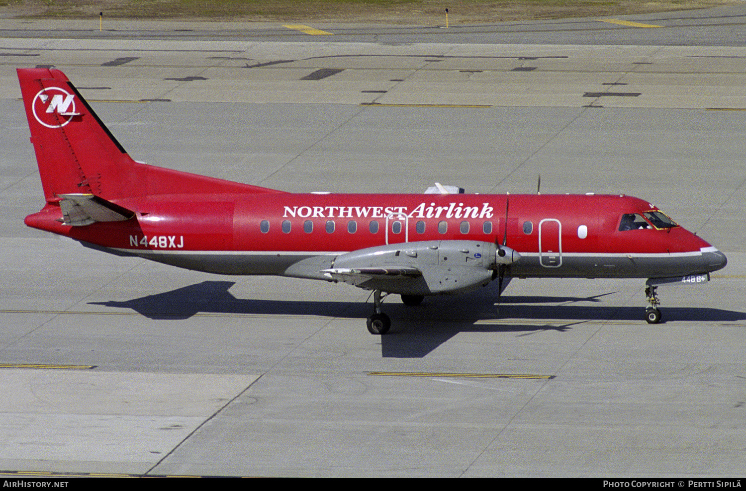 Aircraft Photo of N448XJ | Saab 340B/Plus | Northwest Airlink | AirHistory.net #273379