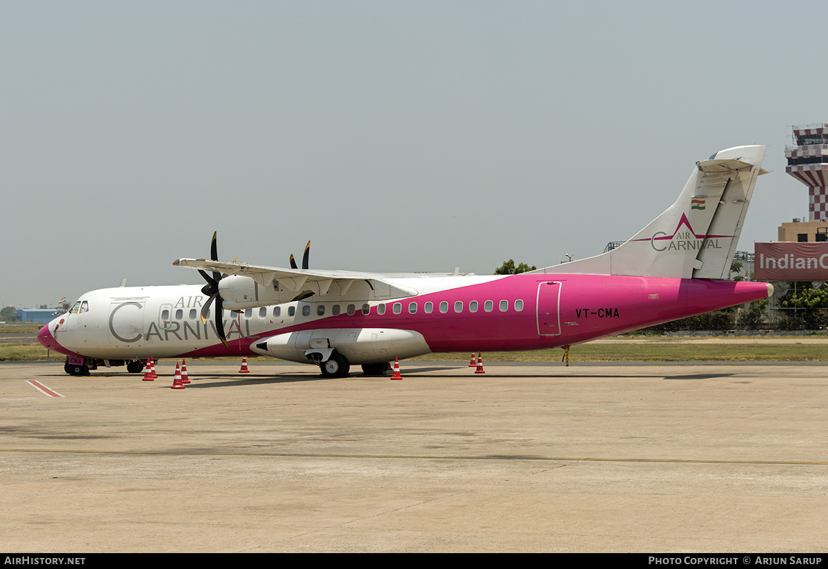 Aircraft Photo of VT-CMA | ATR ATR-72-500 (ATR-72-212A) | Air Carnival | AirHistory.net #273380