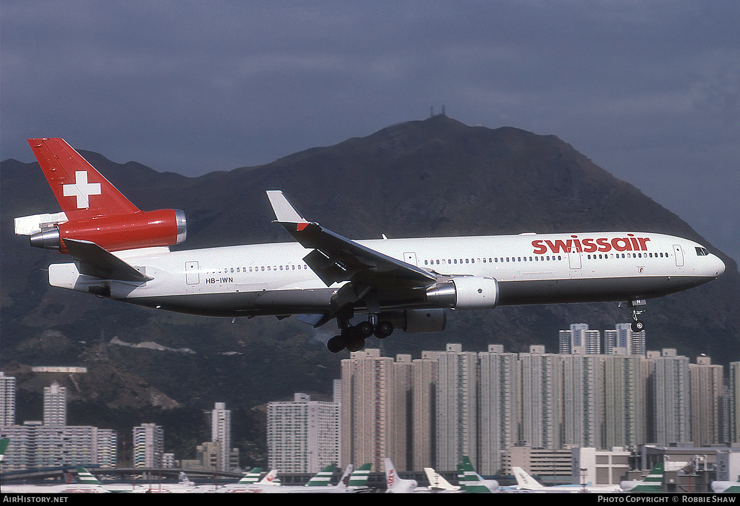 Aircraft Photo of HB-IWN | McDonnell Douglas MD-11 | Swissair | AirHistory.net #273389