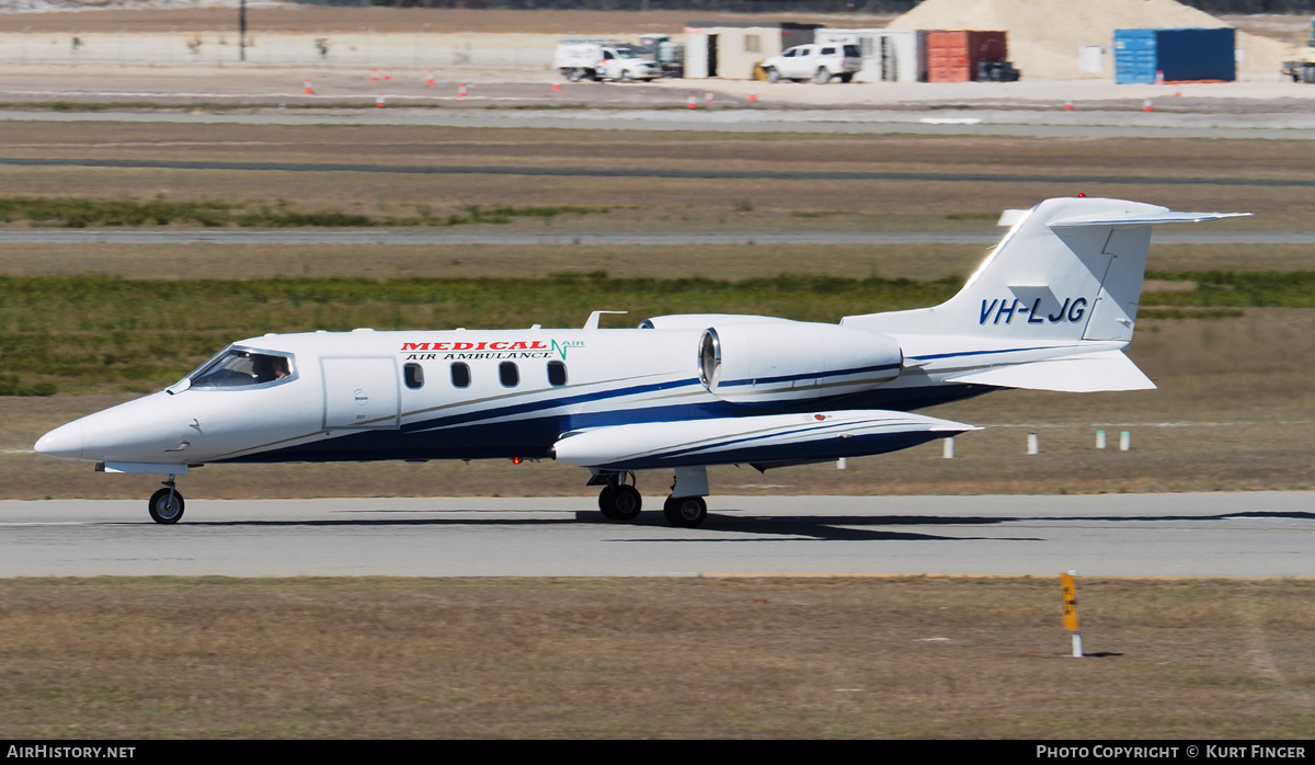 Aircraft Photo of VH-LJG | Gates Learjet 35A | Medical Air Ambulance | AirHistory.net #273393