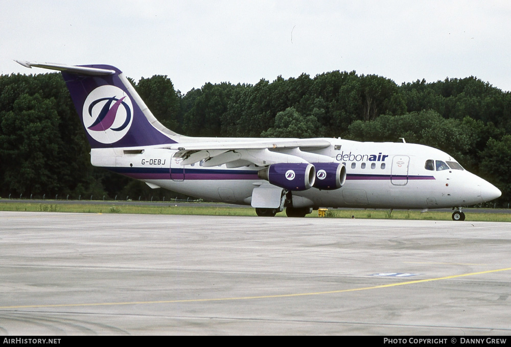 Aircraft Photo of G-DEBJ | British Aerospace BAe-146-100 | Debonair Airways | AirHistory.net #273403
