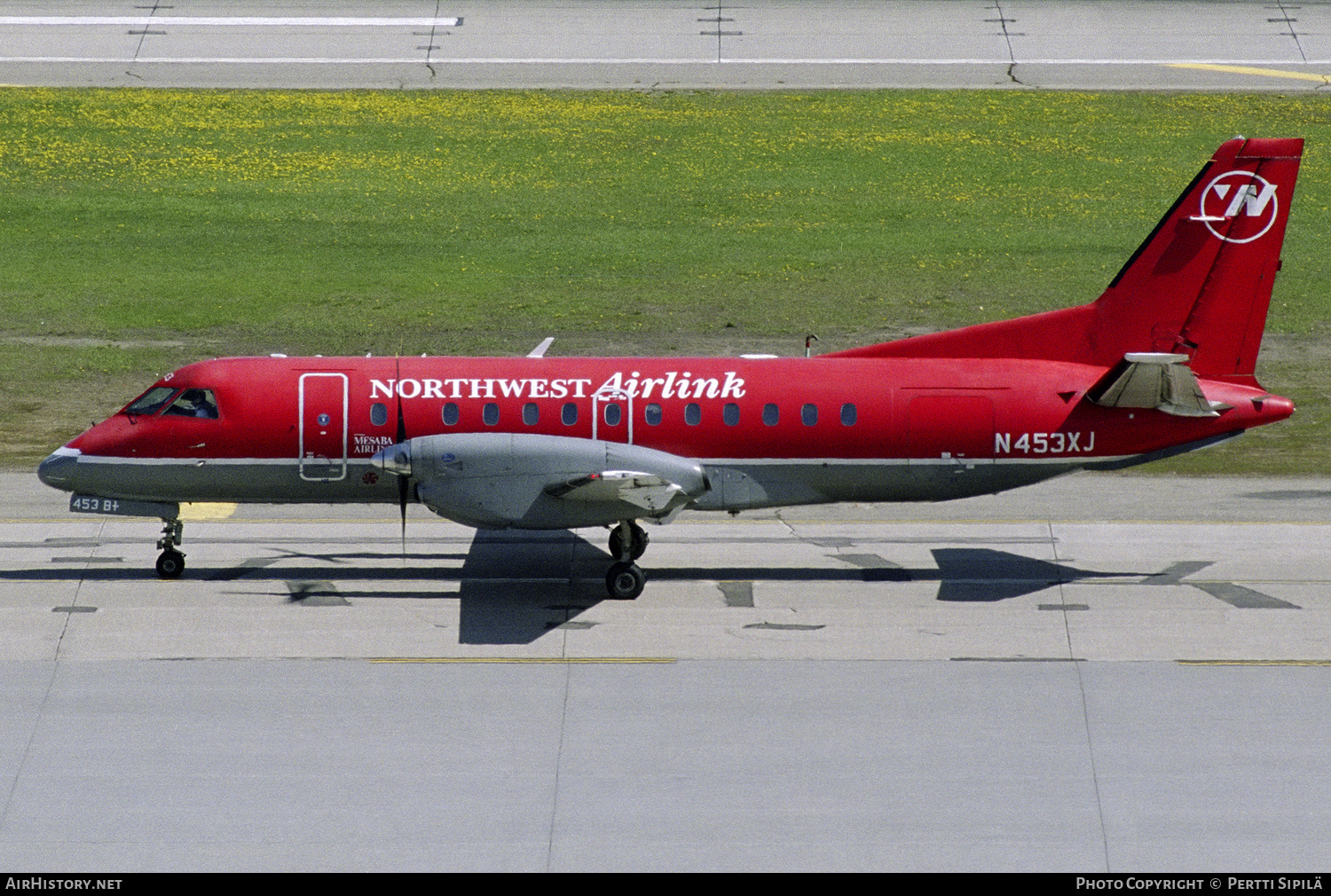 Aircraft Photo of N453XJ | Saab 340B/Plus | Northwest Airlink | AirHistory.net #273416