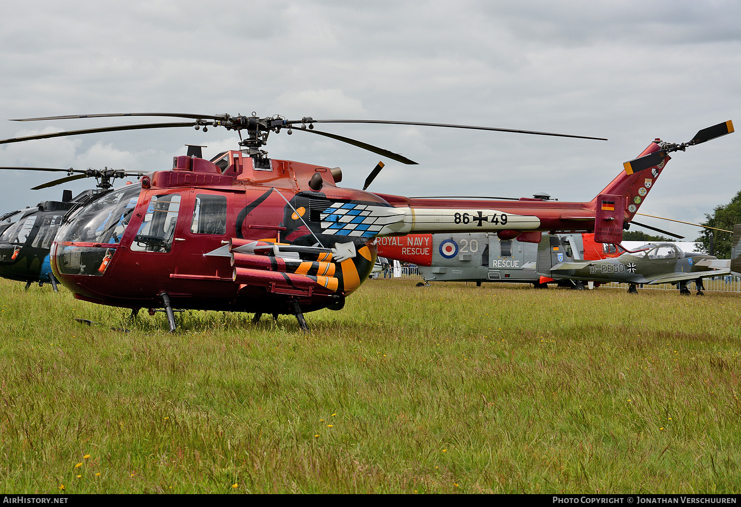 Aircraft Photo of 8649 | MBB BO-105P (PAH-1A1) | Germany - Army | AirHistory.net #273425