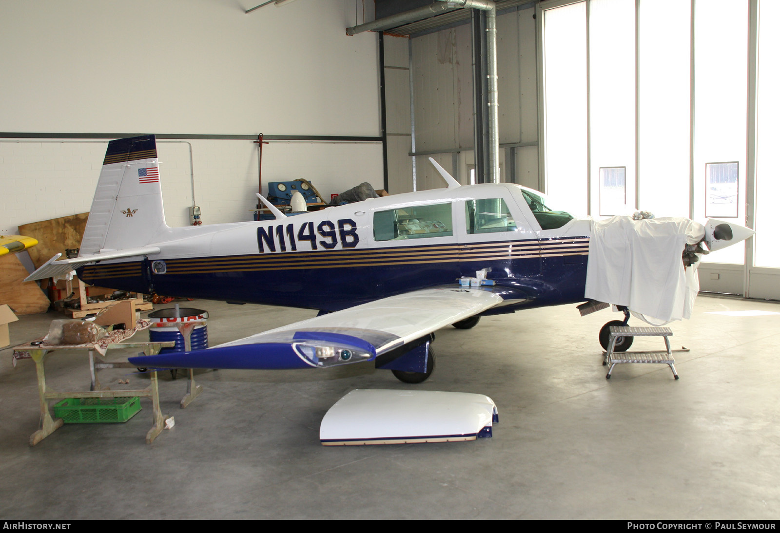 Aircraft Photo of N1149B | Mooney M-20K | AirHistory.net #273430