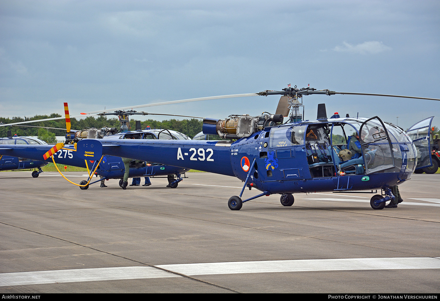 Aircraft Photo of A-292 | Sud SA-316B Alouette III | Netherlands - Air Force | AirHistory.net #273442