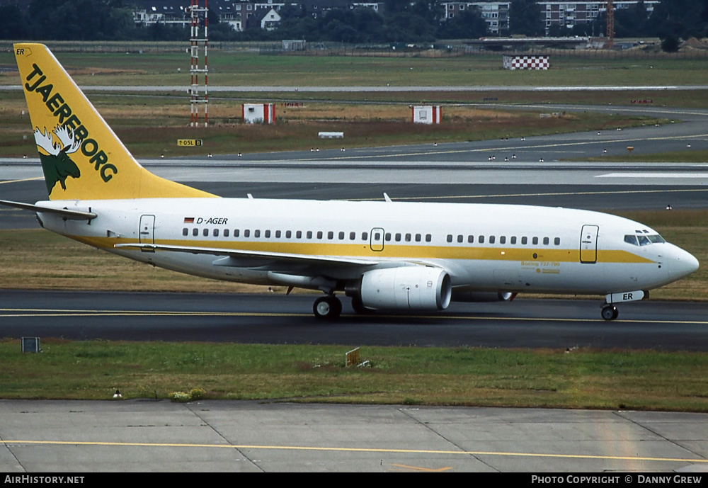 Aircraft Photo of D-AGER | Boeing 737-75B | Germania | AirHistory.net #273453