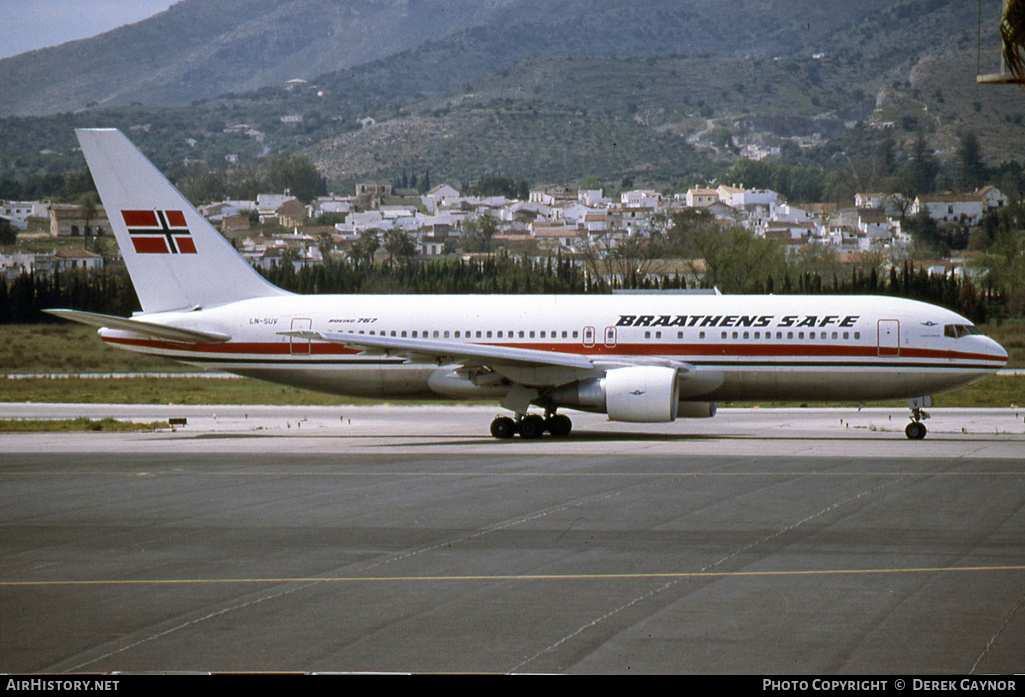 Aircraft Photo of LN-SUV | Boeing 767-205(ER) | Braathens SAFE | AirHistory.net #273463