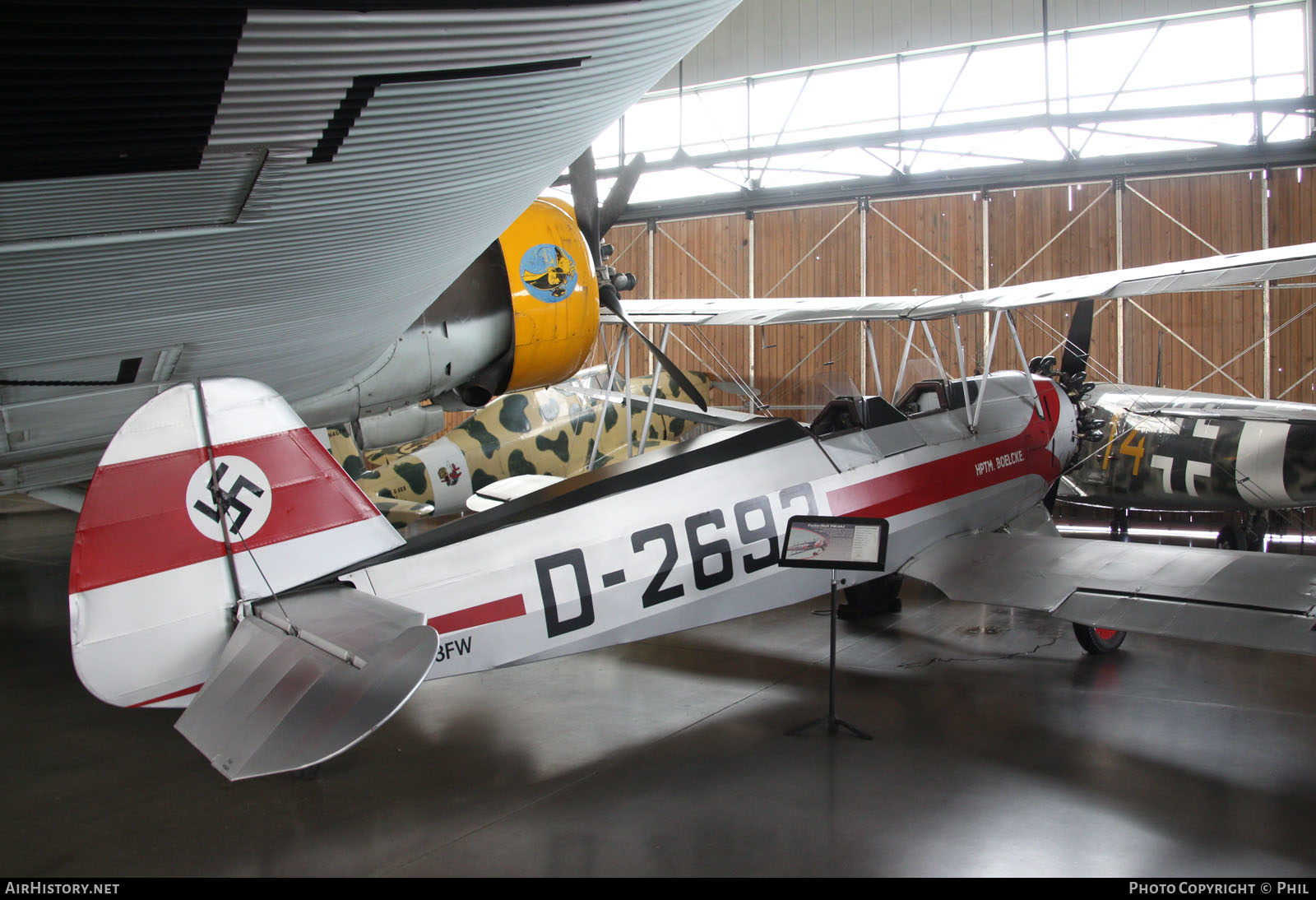 Aircraft Photo of N183FW / D-2692 | Focke-Wulf Fw-44J Stieglitz | AirHistory.net #273470