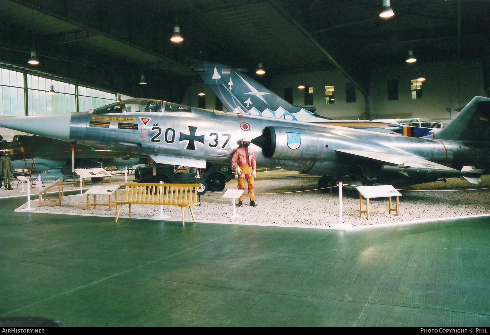 Aircraft Photo of 2037 | Lockheed F-104G Starfighter | Germany - Air Force | AirHistory.net #273473