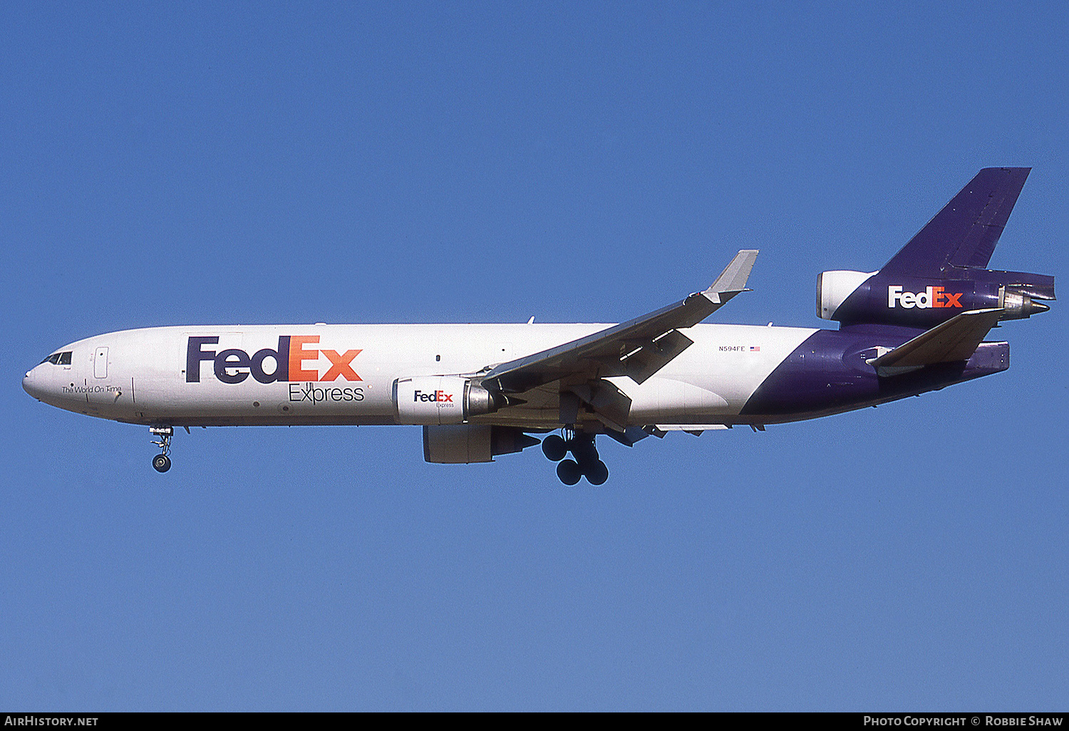 Aircraft Photo of N594FE | McDonnell Douglas MD-11/F | FedEx Express - Federal Express | AirHistory.net #273474