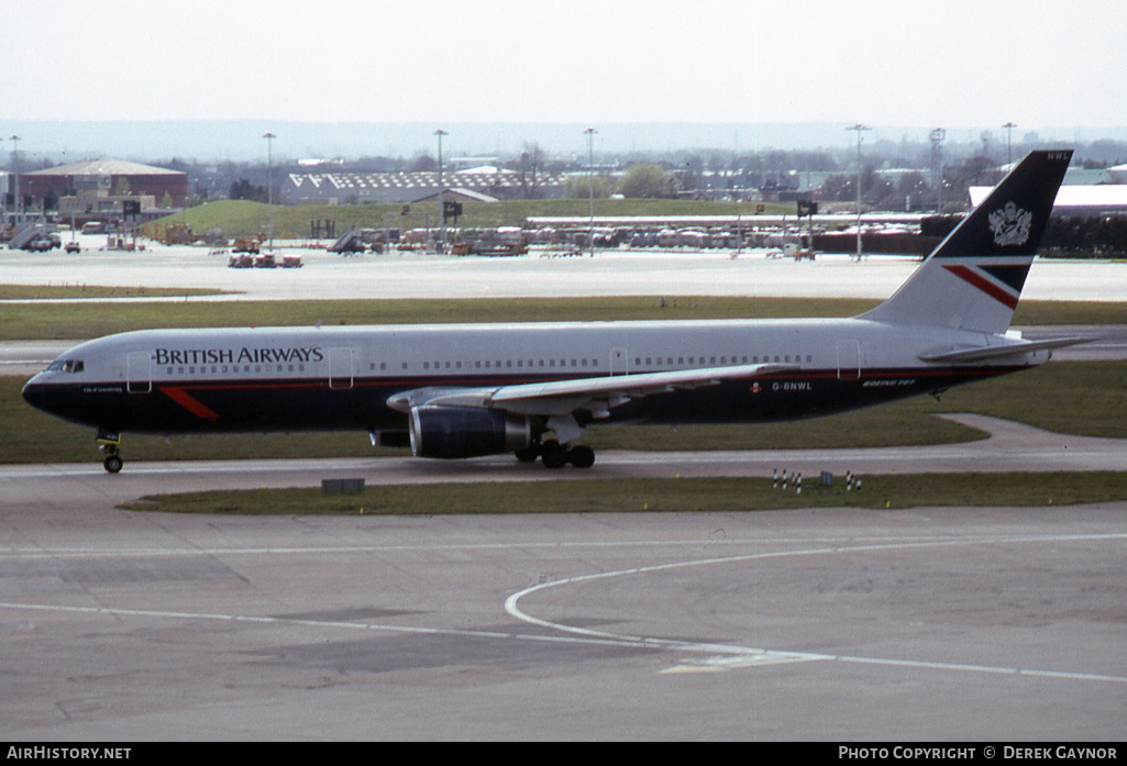 Aircraft Photo of G-BNWL | Boeing 767-336/ER | British Airways | AirHistory.net #273480