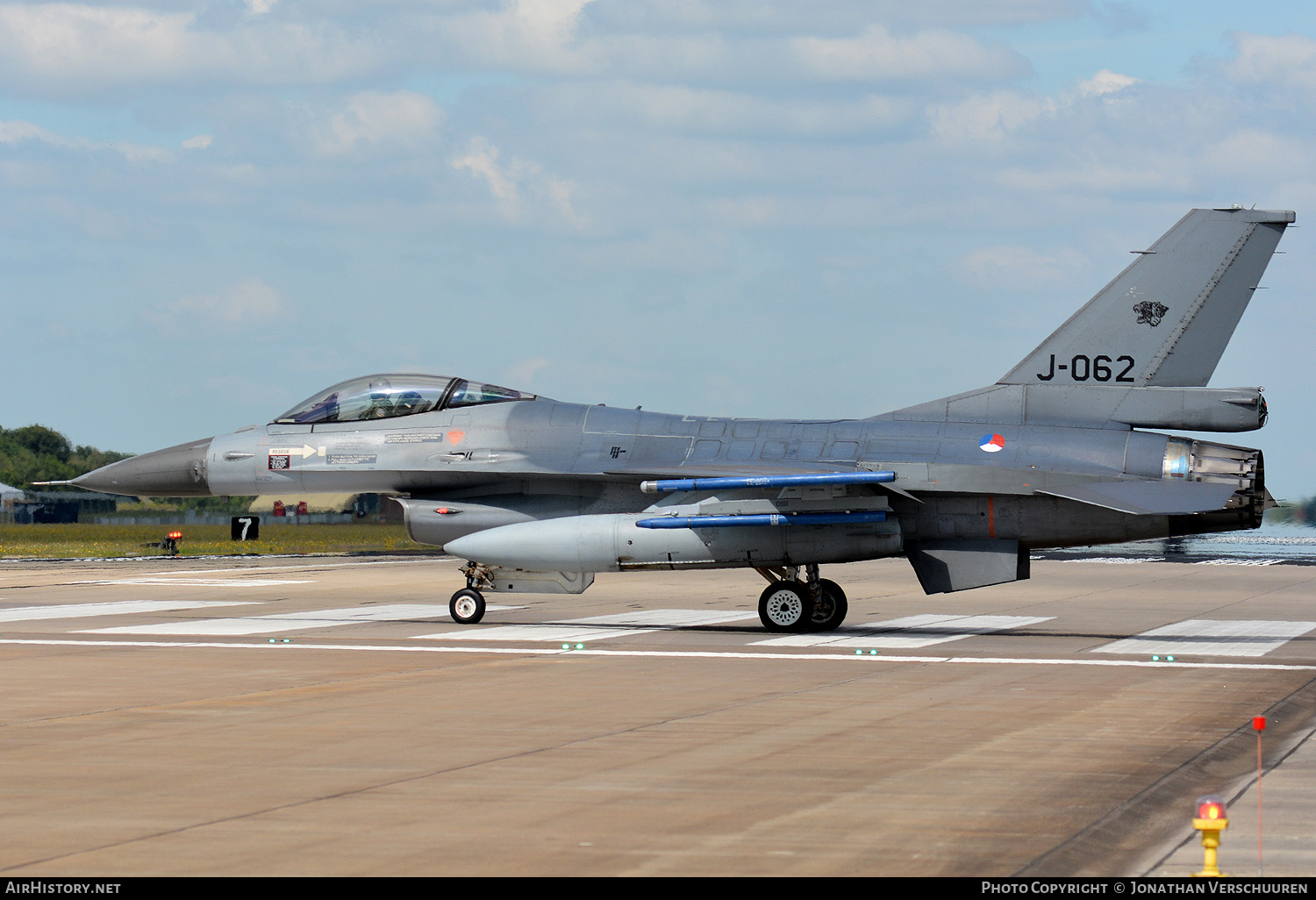 Aircraft Photo of J-062 | General Dynamics F-16AM Fighting Falcon | Netherlands - Air Force | AirHistory.net #273484