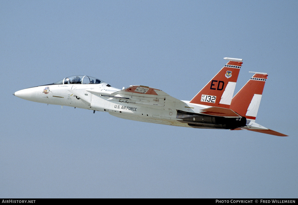 Aircraft Photo of 76-0132 | McDonnell Douglas F-15B Eagle | USA - Air Force | AirHistory.net #273498