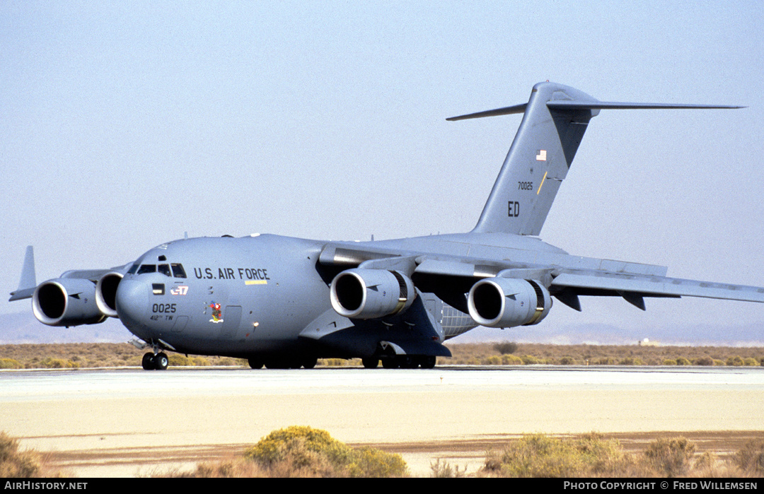 Aircraft Photo of 87-0025 / 70025 | McDonnell Douglas C-17A Globemaster III | USA - Air Force | AirHistory.net #273503
